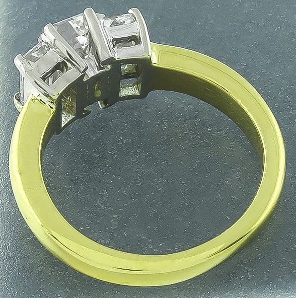 Estate GIA Certified 1.05ct Diamond Engagement Ring Photo 1