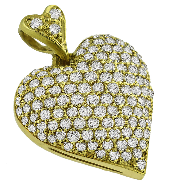 Mayor's Diamond Heart Pendant