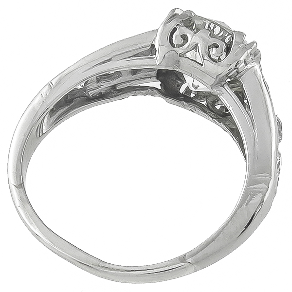 GIA Certified 2.20ct Diamond Engagement Ring Photo 1