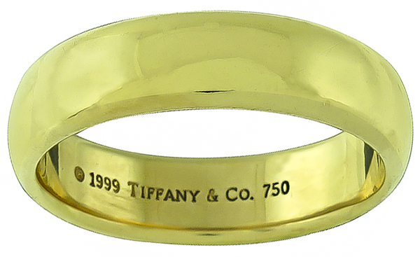 Tiffany & Co Gold Wedding Band Photo 1