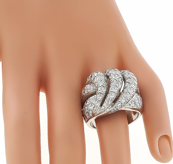 Vintage 4.50ct Diamond Ring