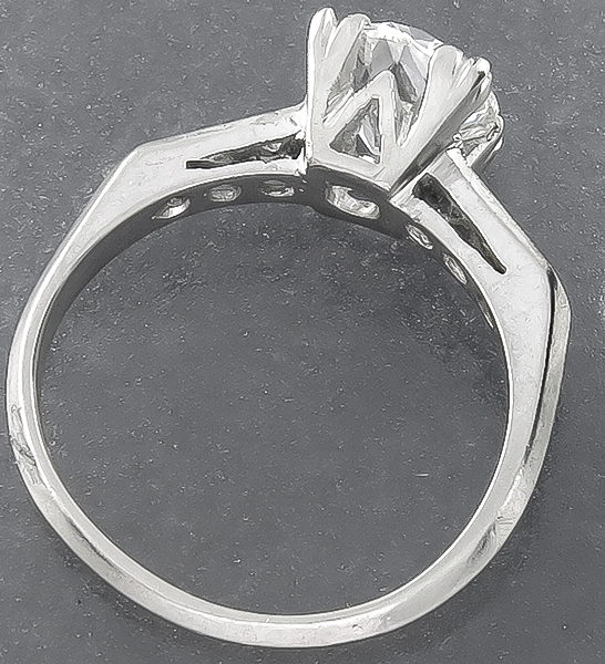 vintage 1.53ct diamond engagement ring photo 1