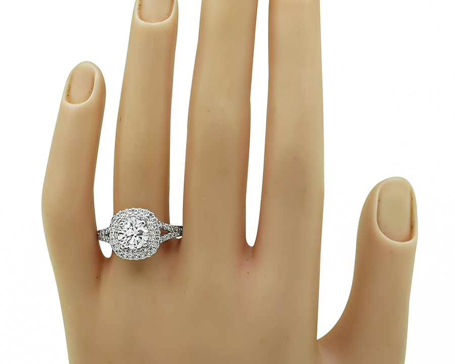 Estate 1.51ct Diamond Engagement Ring
