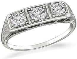 Estate 0.70ct Diamond Ring