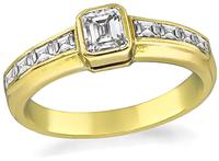 Estate 0.45ct Diamond Ring