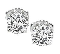 Estate GIA Certified 1.01ct and 1.01ct Diamond Stud Earrings