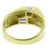  sapphire diamond 18k yellow gold ring 4