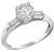 0.65ct Diamond Engagement Ring Photo 3