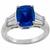 sapphire diamond platinum engagement ring 3