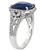 18k Gold 6.85ct  Sapphire Engagement Ring