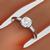 1920s diamond platinum engagement ring 2