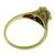 diamond 18k yellow gold engagement ring  4
