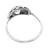 diamond 14k white gold engagement ring 4
