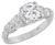 egl certified 1.10ct diamond engagement ring photo 1