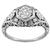 Antique Diamond Gold Engagement Ring  | Israel Rose
