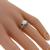 Antique Diamond Sapphire  Engagement Ring 