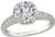 Edwardian GIA Certified 1.62ct Diamond Engagement Ring