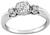 Estate 0.58ct Diamond Engagement Ring Photo 3