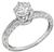 Estate 0.70ct Diamond Engagement Ring Photo 1