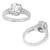  diamond platinum engagement ring 3