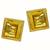 18k yellow gold citrine earrings 2