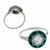 diamond emerald onyx platinum engagement ring 3