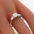 diamond platinum engagement ring photo 2