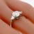  diamond platinum engagement ring 2
