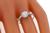 gia certified 0.69ct diamond engagement ring photo 2