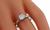 GIA Certified 0.71ct Diamond Engagement Ring Photo 2