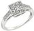 GIA Certified 1.05ct Diamond Engagement Ring Photo 1