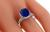 Tacori 3.87ct Sapphire 0.80ct Diamond Engagement Ring Photo 2