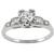  diamond 18k white gold engagement ring 3