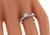 1920s Old Mine Cut Diamond Platinum Engagement Ring