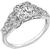 Vintage 1.49ct Diamond Engagement Ring Photo 1