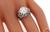Vintage EGL Certified 2.34ct Diamond Engagement Ring Photo 2