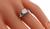 Vintage GIA 1.04ct Diamond Engagement Ring Photo 2
