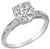 vintage 1.19ct diamond engagement ring photo 1
