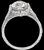 vintage 1.44ct diamond engagement ring photo 3