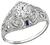 Vintage GIA Certified 1.23ct Diamond Engagement Ring Photo 1