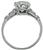 Vintage GIA Certified 1.52ct Diamond Engagement Ring Photo 3