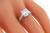 vintage gia certified 2.08ct diamond engagement ring photo 2
