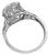Vintage GIA Certified 3.61ct Diamond Engagement Ring Photo 3