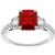 2.04ct Burmese Ruby 0.75ct Diamond Gold Ring | Israel Rose
