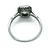 Platinum Diamond Emerald Engagement Ring