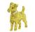18k Yellow Gold Dog Pin