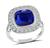 Estate 4.20ct Ceylon Sapphire 0.70ct Diamond Engagement Ring