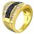 Diamond Sapphire Gold Ring