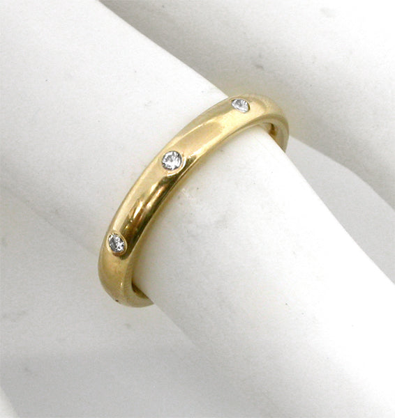 0.25ct Diamond Etoile Style Wedding Band