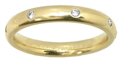 0.25ct Diamond Etoile Style Wedding Band